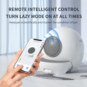 Self-Cleaning Smart Automatic <strong>Cat</strong> <strong>Litter</strong> Box Electric <strong>Furniture</strong> 80L Rectangle Plastic Motor Accessories Guangdong Replace - Product Image 2