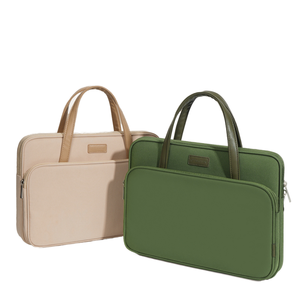 Sacoche pour ordinateur portable en polyester de qualité supérieure pour ordinateurs portables de 13 à 17 pouces – Étui de transport professionnel protecteur compatible avec MacBook, HP, Dell - Product Image 1