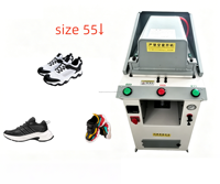 Machine de pressage de fonds de chaussures polyvalente FS-830, grande machine de pressage automatique de couvercles 220V 150W pour tailles de chaussures 55
