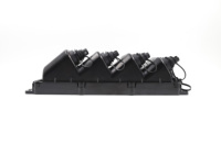 Fermeture d'épissure de MST de boîte de distribution terminale de fibre optique de 12 ports de service multifonctionnel imperméable extérieur de câble toneable