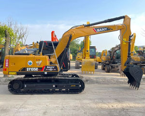 מחיר נמוך באיכות גבוהה בשימוש מחפר בכל 135, סין מנוע isuzu יד שנייה סיפק מכונת הנדסה קאוואסאקי - Product Image 1