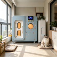 Caméra Hiperbrica à Coque Rigide de Qualité Supérieure pour Animaux de Compagnie 2.0 ATA avec Pression Réglable de 10-100 KPa pour la Réadaptation Animale