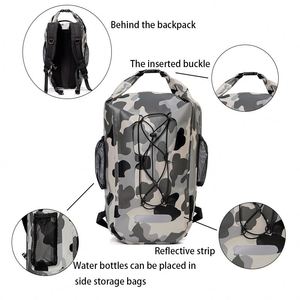 Drybag Backpack Rucksacks Waterproof Backpack Travel Hiking Rucksacks Male for Camping Outgoing - Product Image 6