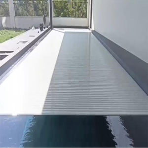 2026年製 安全ポリカーボネートプールスラット 自動プールカバー 家庭用屋外プール用 子供保護 - Product Image 4