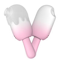 Erwachsenenprodukte Weiblicher Masturbator Eiscreme G-Punkt Klitoris-Stimulator Sex-Sauger Klitoris-Saugvibrator