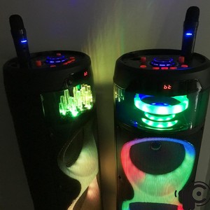 Loa Party Bass chất lượng cao 8223, Loa Boombox kép 8 inch, Loa DJ nhựa lớn TWS với bộ chuyển đổi, Micro không dây - Product Image 4