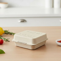 Barquette alimentaire en pulpe moulée sur mesure, biodégradable, en papier recyclé, emballage écologique pour l'agriculture