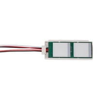 Variateur tactile DC12V à double bouton, interrupteur capteur CCT tricolore avec fonction anti-buée pour miroir LED intelligent