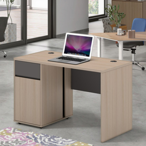 Hiện đại điều hành văn phòng nhân viên Bàn bán buôn giá rẻ giá tính năng thiết kế bằng gỗ Bàn máy tính với ngăn kéo - Product Image 1