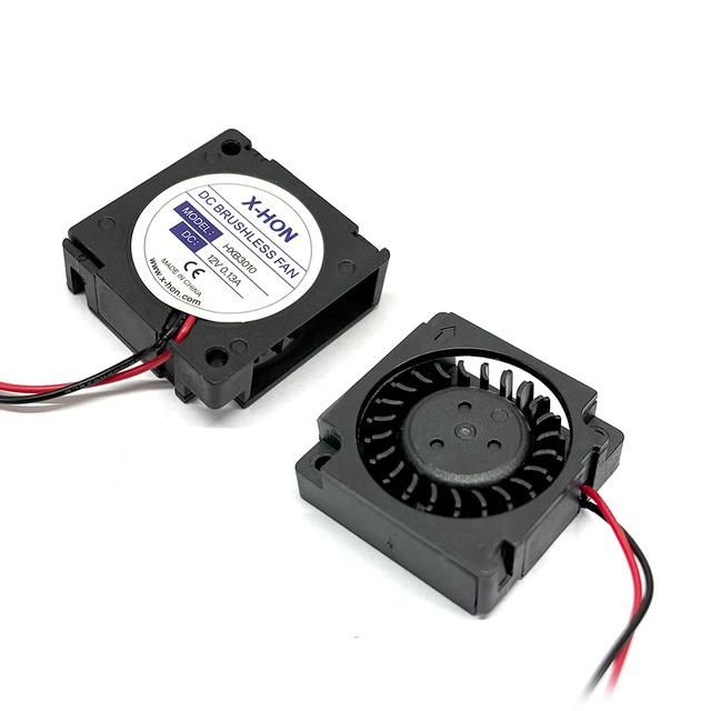 DC Turbo Blower Cooling Fan 3010 30x10mm 5V 12V 2Pin Ball Bearing High Speed for 3D Printer Hotend