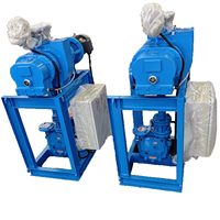Pompe à vide annulaire à eau BOYUAN PUMP ZJP-70 + 2BV5110 Roots personnalisée pour le client - Ensemble avec armoire de commande