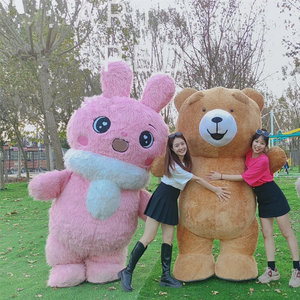 Nouvel An 2026, figurine gonflable en <span class=keywords><strong>mousse</strong></span> de <span class=keywords><strong>petit</strong></span> cheval mignon de dessin animé, simulation, publicité gonflable de Noël, Noël - Product Image 4