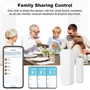 En ucuz ürünler Tuya akıllı Wifi kapı/pencere manyetik sensör Alexa ve <span class=keywords><strong>Google</strong></span> ev ABS plastik WL-19JWT ile çalışmak - Product Image 5