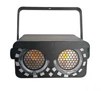 Projecteur LED COB DMX 200W (2x50W) à double faisceau avec anneau halo pour scène, DJ, bar, club, spectacle, studio - Prix usine