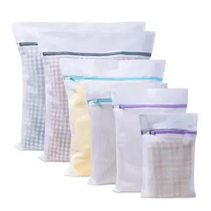 Custom Mesh Laundry Bags Travel Storage Bag Clothing Washing Bags For Laundry Blouse Bra Hosiery Stocking Underwear Lingerie