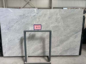 Baldosas de Mármol Modernas Personalizadas, Color Gris Florecia, Losas para Paredes y Pisos, Piedra Natural Cortada a Medida, Impermeables, para Sala de Estar de Villa, Diseño Gráfico - Product Image 4