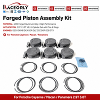 RACEORLY 9A710706531 Kit Piston Tempa 4032 2.9T untuk Porsche Macan Cayenne Audi RS4 RS5 DECA DGR