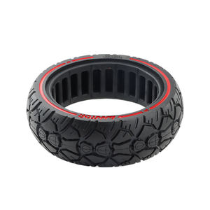 8.5*2.5-3 pour <span class=keywords><strong>Mini</strong></span> Scooters électriques <span class=keywords><strong>Dualtron</strong></span> AMITOR 8.5*2.5 8.5*3 <span class=keywords><strong>pneu</strong></span> solide tout-terrain avec <span class=keywords><strong>pneu</strong></span> en caoutchouc <span class=keywords><strong>Tubeless</strong></span> cercle rouge - Product Image 4