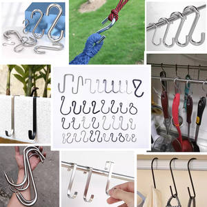 <span class=keywords><strong>Crochet</strong></span> plat <span class=keywords><strong>en</strong></span> tube carré <span class=keywords><strong>en</strong></span> <span class=keywords><strong>forme</strong></span> <span class=keywords><strong>de</strong></span> <span class=keywords><strong>S</strong></span> <span class=keywords><strong>en</strong></span> acier inoxydable <span class=keywords><strong>Crochet</strong></span> <span class=keywords><strong>métallique</strong></span> antirouille et résistant à la corrosion <span class=keywords><strong>Crochet</strong></span> mousquetons pour support <span class=keywords><strong>de</strong></span> stockage - Product Image 3