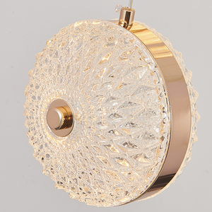 Villa Lobby Luxury Living Room Large Led Round Pendant Lights Modern Double Height <b>Chandeliers</b> Modern for Staircase - Product Image 5