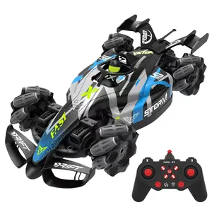 ホット販売ドリフトRcビッグレースカーデュアルコントロール360回転スプレーRcカークールコンペティションゲームRcドリフトカー高速で激怒