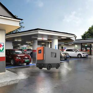 Commercial <strong>Solar</strong> High Capacity Mobile Rescue Energy Storage DC Fast EV Charging Station 50kW 60kW CCS2/GBT <strong>Autonomous</strong> Driving - Product Image 4