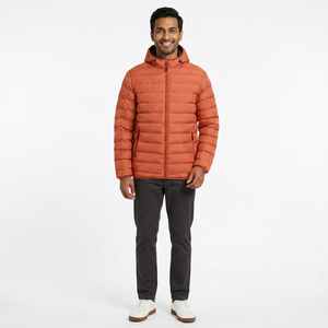 Blouson matelassé brillant pour homme, modèle 2026, coupe-vent personnalisé, veste d'hiver sur mesure - Product Image 1