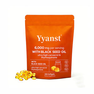 Cápsulas blandas 2 en 1 de aceite de semilla negra OEM/ODM de alta calidad que promueven la inmunidad y apoyan la salud digestiva. - Product Image 1