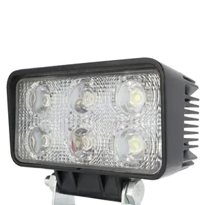 LG small size led pod , waterproof 12 volt 24 volt 18W square truck motorcycle led light