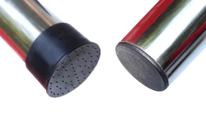 Bouchons d'extrémité ronds en <span class=keywords><strong>PVC</strong></span> noir de 25 mm de diamètre pour pieds de chaise et de table, insert de <span class=keywords><strong>tube</strong></span>, <span class=keywords><strong>bouchon</strong></span> de protection LONGZHONG <span class=keywords><strong>PVC</strong></span> CAP - Product Image 5