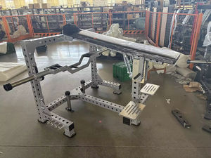 Banco de Ejercicios con Polea Alta y Soporte para Barras, Máquina Comercial para Entrenamiento de Espalda para Gimnasio - Product Image 6