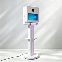 Kamera Printer DSLR Photo Booth Laris Manis dengan Layar Sentuh LED 15,6 inci Bingkai Logam Wi-Fi/USB untuk Pesta Pernikahan Photo Booth