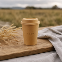 Vasos de Papel Personalizados para Café, para Llevar, para Tiendas de Bebidas, Restaurantes y Cafeterías, Vasos Desechables Impresos al por Mayor