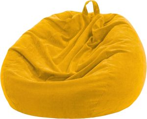 Sillón Puff Grande y Moderno, Ligero y Portátil, con Patas de Metal, para Comedor, Mueble para el Hogar - Product Image 1