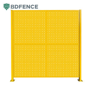 Valla de Seguridad de Acero Perforado Directo de Fábrica |   Barrera Industrial Personalizada en Altura y Ancho para Zonificación y Separación de Talleres - Product Image 6