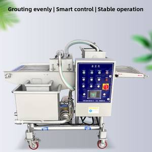 Machines de fabrication de boulettes de <span class=keywords><strong>viande</strong></span> entièrement automatiques Tour de pommes de terre aubergine à racine de lotus enrobant la ligne de friture de son de <span class=keywords><strong>viande</strong></span> croustillante - Product Image 3