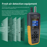 Sensor de Alta Precisión PM2.5, Contador de Partículas de Polvo de 3 Canales, Medidor de Polvo Láser para Pruebas Ambientales de Polvo de Sílice Industrial