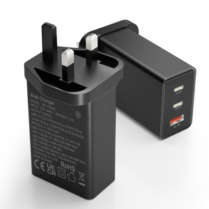 HNT 65W GaN Fast <strong>Charger</strong> UK PPS+PD+QC <strong>USB</strong> TYPE <strong>C</strong> <strong>Plug</strong> 2C1A Rapide Chargeur <strong>Charger</strong> for Laptop Mobile Phone Wall <strong>Charger</strong> - Product Image 2
