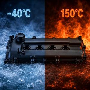 Nuovo Coperchio Valvole Motore 22410-03070 per I10 Grand I10 I20 Picanto <span class=keywords><strong>Rio</strong></span> Kappa 1.2L G4LA PA66-GF30 IATF16949 - Product Image 3