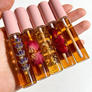 Huile à lèvres hydratante végane, gloss repulpant, saveur fruitée, marque privée OEM - Product Image 5