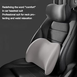 <b>Car</b> <b>Headrest</b> Neck <b>Pillow</b> Memory Foam Aviation-Grade Neck Support Cushion Minimalist Style for <b>Car</b> Seat Summer Driving - Product Image 4