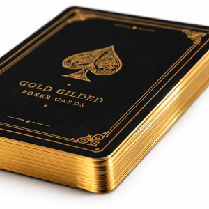 Jeu de cartes de luxe plaqué or personnalisé, coffret cadeau premium pour mariage, jeu de cartes en plastique imperméable, cartes de <span class=keywords><strong>poker</strong></span> anime japonais - Product Image 2