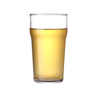Verres à bière transparents de 19oz verres à bière surdimensionnés de grande capacité Soda Craft verre à boire sans plomb pour Restaurant
