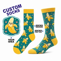 Chaussettes habillées personnalisées à motifs colorés de qualité export, prêtes à la vente au détail, pour marques à marque privée