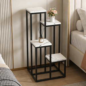 Soporte <span class=keywords><strong>de</strong></span> Metal <span class=keywords><strong>para</strong></span> <span class=keywords><strong>Plantas</strong></span>, Estante Alto <span class=keywords><strong>para</strong></span> Flores <span class=keywords><strong>de</strong></span> Esquina, <span class=keywords><strong>para</strong></span> Interiores y Exteriores, Exhibidor <span class=keywords><strong>de</strong></span> <span class=keywords><strong>Plantas</strong></span> Verdes <span class=keywords><strong>para</strong></span> <span class=keywords><strong>Muebles</strong></span> del Hogar y Balcón - Product Image 2