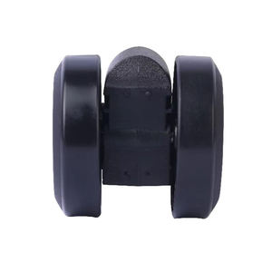 Roulettes réglables en nylon PA6 50-100 mm, charge 30-35 kg, pour chaise de bureau moderne, roues de chaise d'école, roue double de 2,5 pouces, pivotant à 360 degrés - Product Image 4