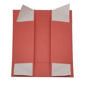 Cajas de Regalo Rojas/Negras/Rosas, Cajas Rígidas de Lujo Coloridas Mate para Bodas y Eventos - Product Image 3