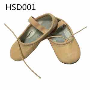 HY, Chaussons <span class=keywords><strong>de</strong></span> ballet pour filles, en cuir véritable, mignons, populaires aux États-Unis, multicolores, avec ceinture élastique <span class=keywords><strong>de</strong></span> qualité, <span class=keywords><strong>chaussures</strong></span> <span class=keywords><strong>de</strong></span> <span class=keywords><strong>danse</strong></span> HSD001 - Product Image 5