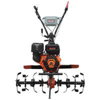 Traktor Mini Pengolah Tanah Diesel Aerobs BSD1350F 9HP 186FA untuk Pertanian
