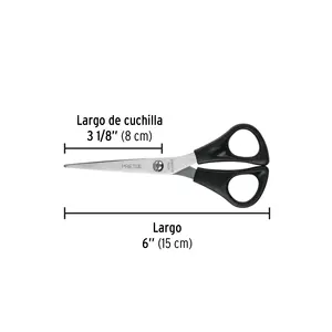 Forbici Master con 72 unità in acciaio inox da 6 pollici per casa e ufficio, PRETUL - Product Image 3